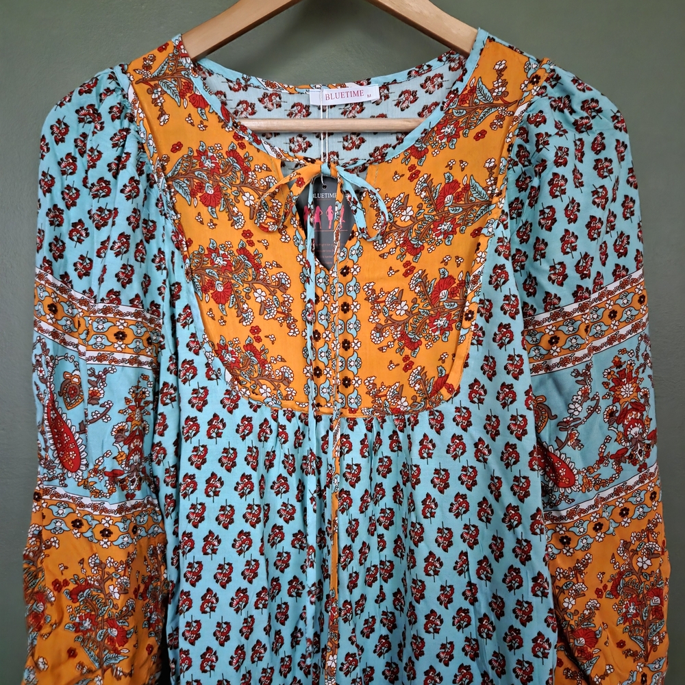 Colorful Bohemian Dress